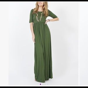 Soft, long, casual dress